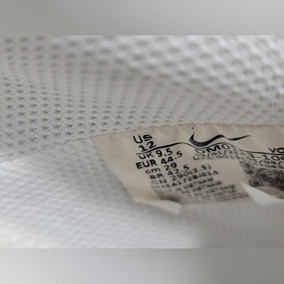 Nike Court Vision Alta Triple White Women’s Size 12 Vintage 80's Look - Picture 2 of 9